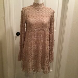 Free People Classic Look Lace Dress Size XS